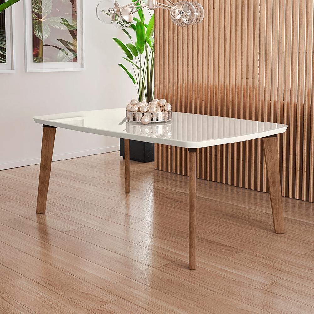 Mesa Liverpool 1,70 X 0,90 Oblongo Off White - 2