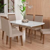 Mesa Liverpool 1,70 X 0,90 Oblongo Off White - 1