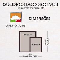 Conjunto Quadros Decorativos De Prateleira 2 Peças Titulos Moldura Branca - 4