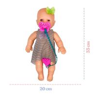 Boneca Babidu Faz Xixi Fralda Quando Bebe água E Acessórios - 5
