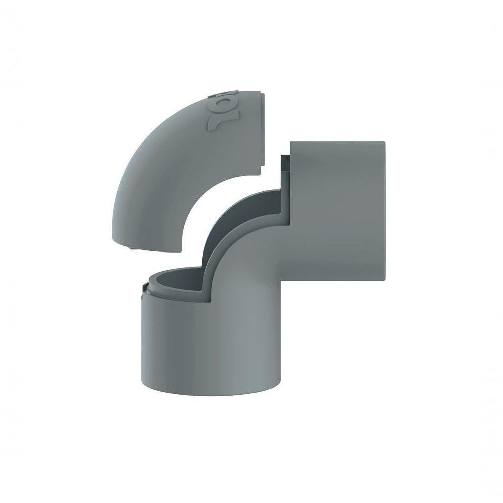 Joelho Pvc 1" Para Eletroduto Cinza Inpol - 1