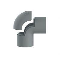 Joelho Pvc 1" Para Eletroduto Cinza Inpol - 1