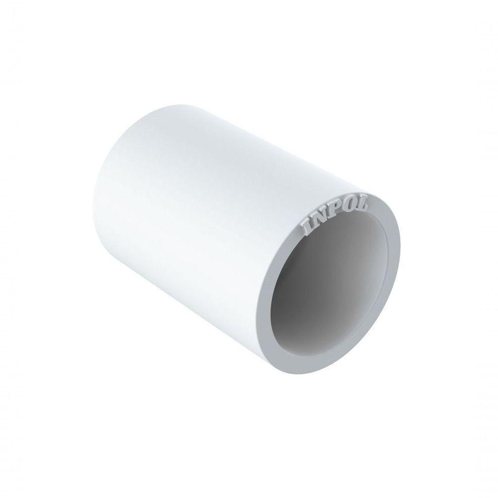 Luva Pvc 1" Para Eletroduto Branco Inpol - 1