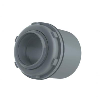 Box Reto Pvc 1" Para Eletroduto Cinza Inpol