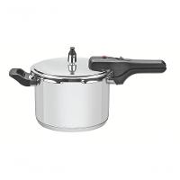 Panela De Pressão Brava 22 Cm 6 L Em Aço Inox Fundo Triplo - 1
