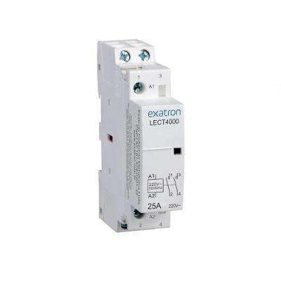 Contator Modular 2 Polos 25a 220v 2na Lect4000 Exatron