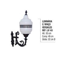 Luminária Versailes com Braço Externa/interna Alumínio 93cm - 5