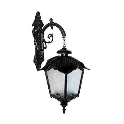 Luminária Portugal com Braço Externa e interna Alumínio 71cm