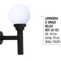 Luminária Belize com Braço Externa interna em Alumínio 44cm - 5