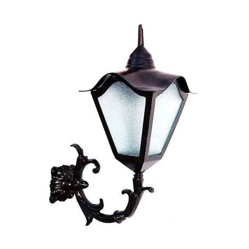 Luminária Romana com Braço Externa/interna em Alumínio 67cm - 1