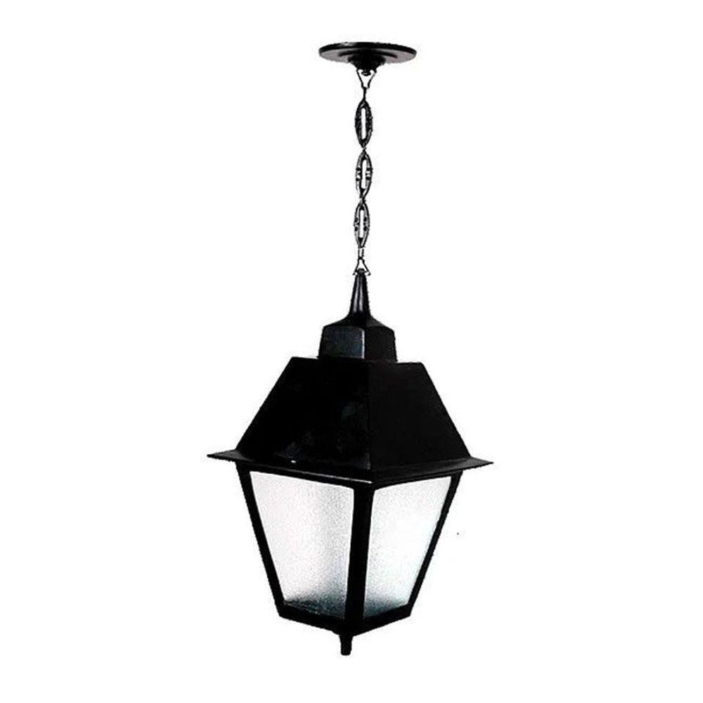 Luminária Externa Interna Florença com Corrente Em Alumínio - 1