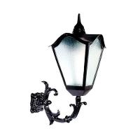 Luminária Colonial Romana Grande Com Braço Em Alumínio 80Cm - 1