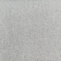 Puff Recamier Duque Linho Cinza Com Pés Em Madeira 1,40 M - 2