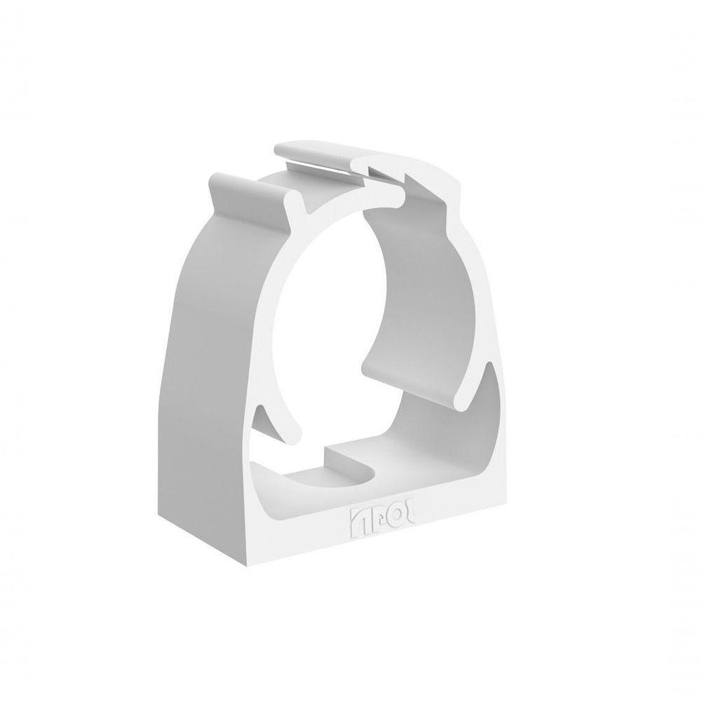 Abraçadeira Pvc 3-4" Para Eletroduto Branco Inpol - 1