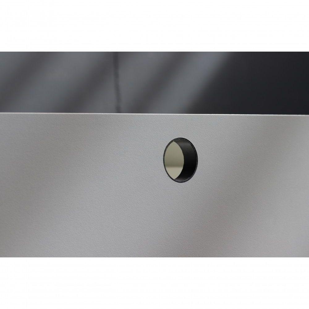 Aparador 02 Gavetas 1 Nicho Com Pés Palito Branco Real - Mdf Arauco - 4