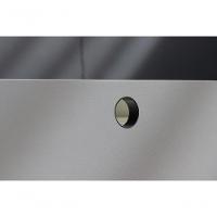 Aparador 02 Gavetas 1 Nicho Com Pés Palito Branco Real - Mdf Arauco