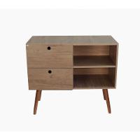 Aparador 02 Gavetas 1 Nicho Com Pés Palito Corazzi - 1