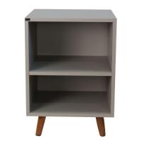 Mesa De Cabeceira Nicho 400x550x400 Beton Matt - Mdf Arauco - 1