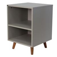 Mesa De Cabeceira Nicho 400x550x400 Beton Matt - Mdf Arauco - 3