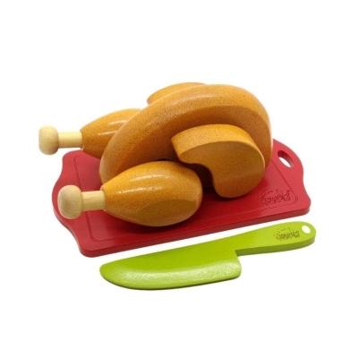 Coleção Comidinhas Frango Assado Com Corte