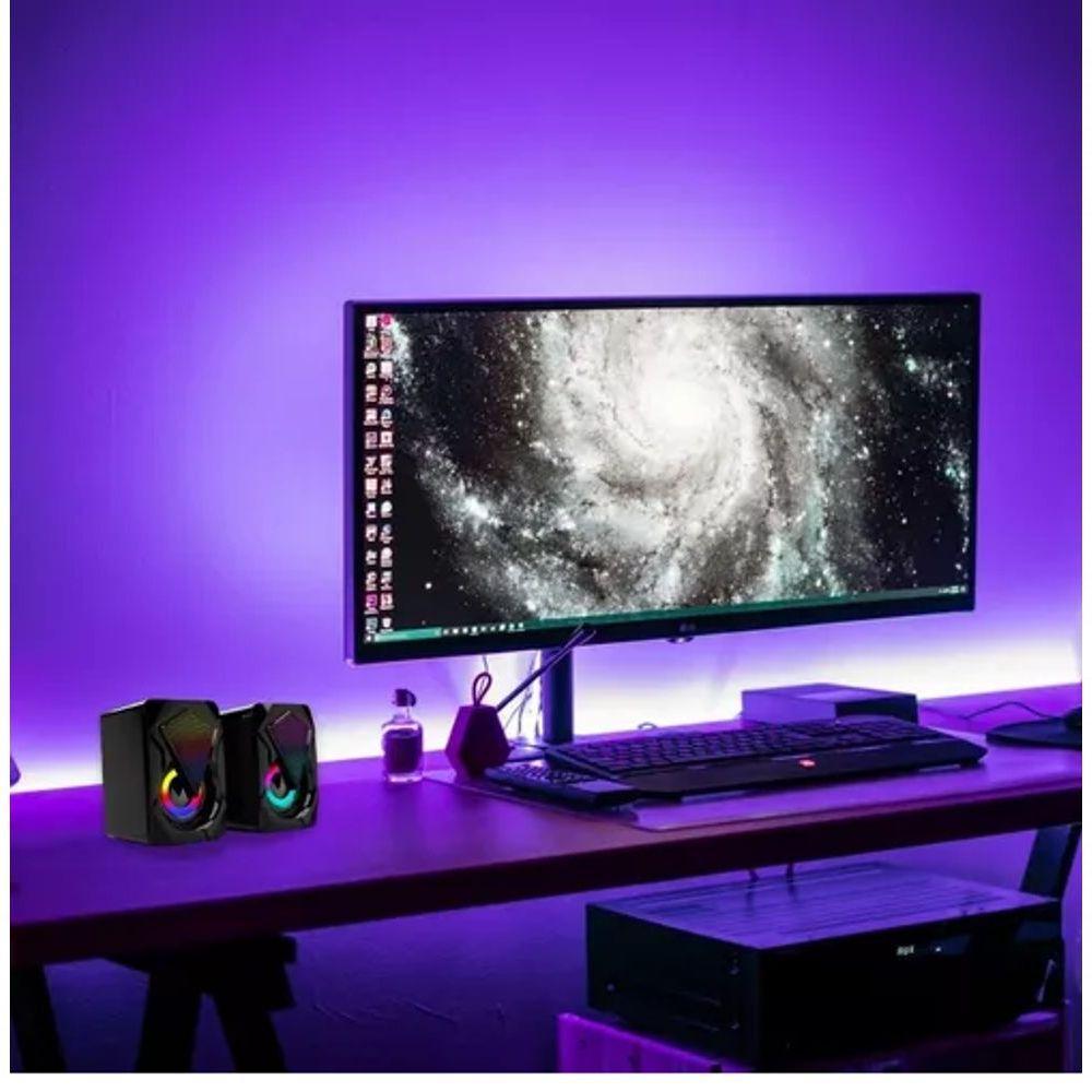 Caixa De Som Pc Computador Notebook Celular Usb P2 - 2