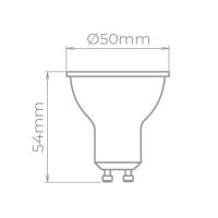 Lampada Led Dicroica 4,8W Gu10 Mr16 6500K Bivolt - 2
