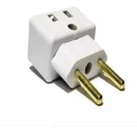 Kit 10 Plug Adaptador De Tomada Bob Esponja 10a-20a 3-2pinos - 2