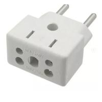 Kit 10 Plug Adaptador De Tomada Bob Esponja 10a-20a 3-2pinos - 5