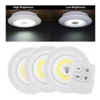Lampada Led Luminaria Sem Fio Com Controle Remoto Kit C- 3 - 3