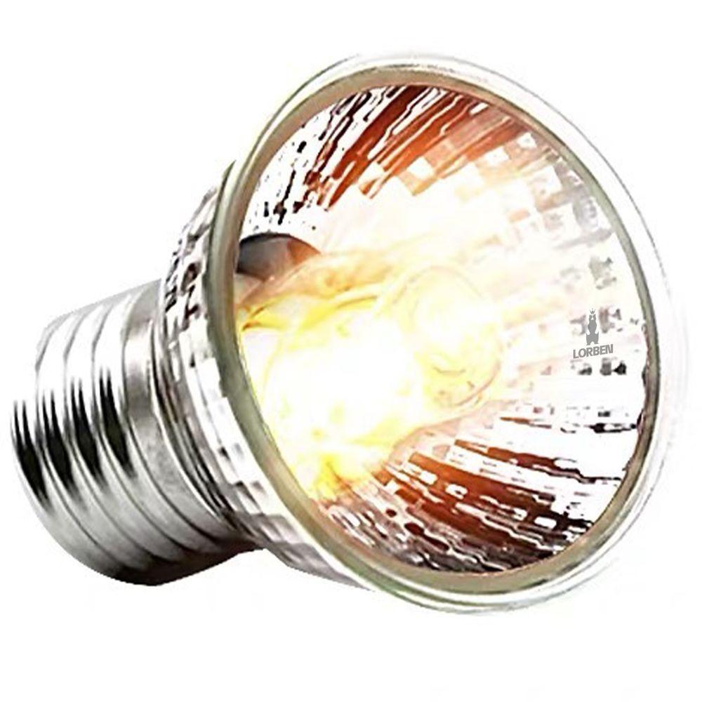 Mini Lâmpada Uva + Uvb Lorben Aquecimento Para Terrários Répteis Tartarugas - 2