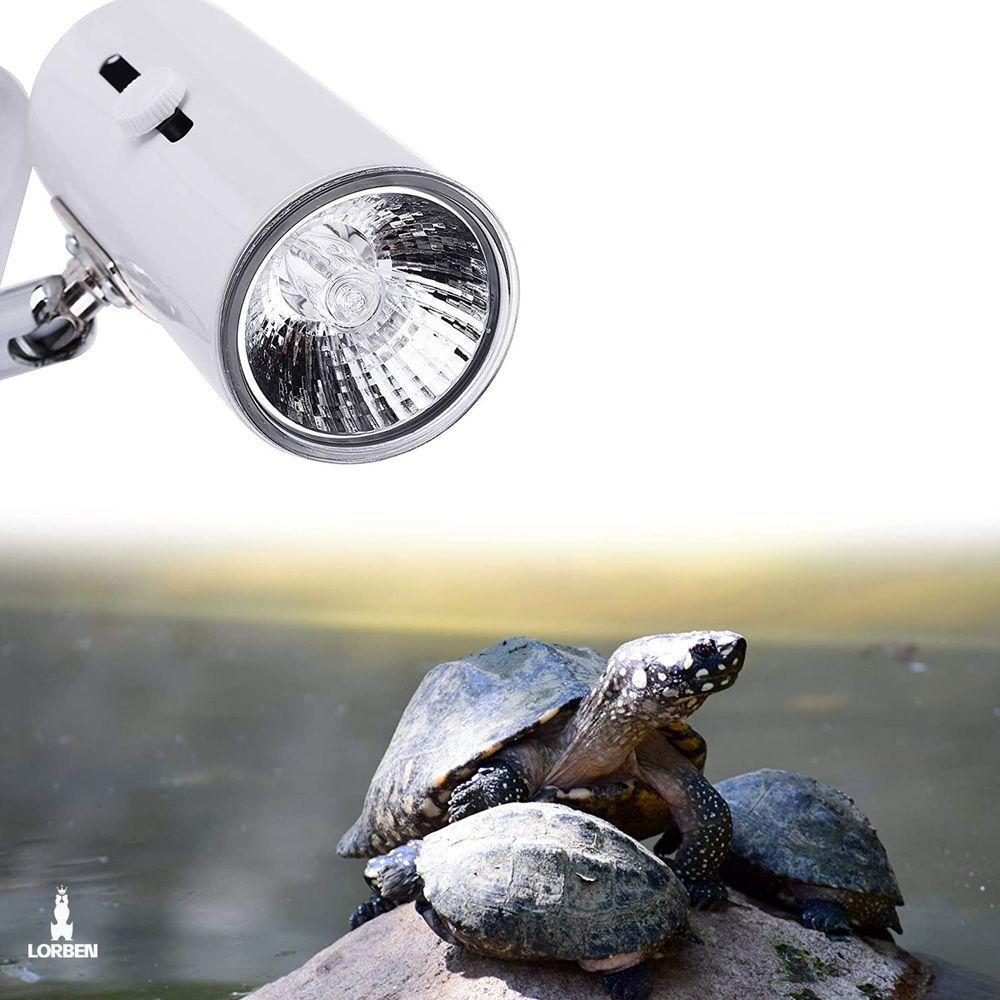 Mini Lâmpada Uva + Uvb Lorben Aquecimento Para Terrários Répteis Tartarugas - 3