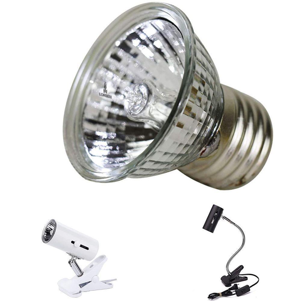 Mini Lâmpada Uva + Uvb Lorben Aquecimento Para Terrários Répteis Tartarugas - 2