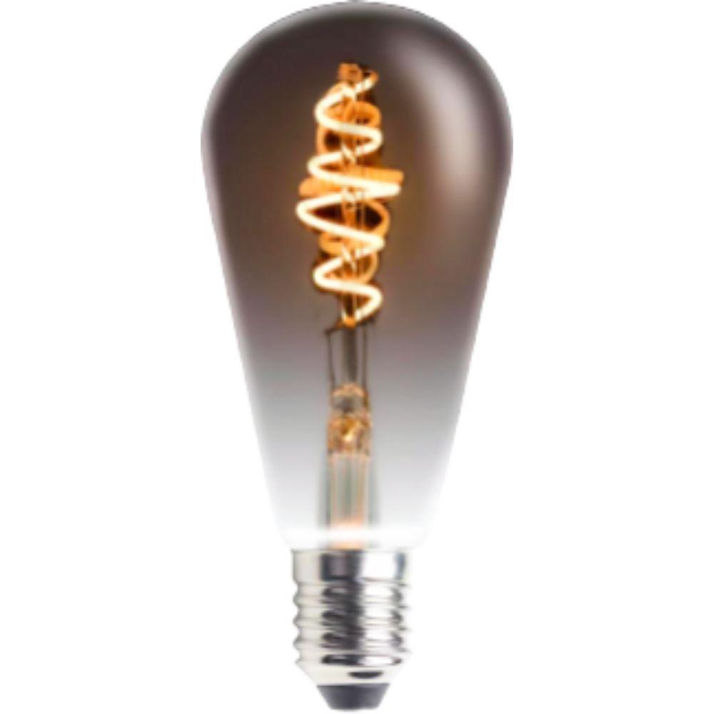 Lâmpada Led Filamento Retrô Black Pêra St64 5w Amarelo 2200k - 1