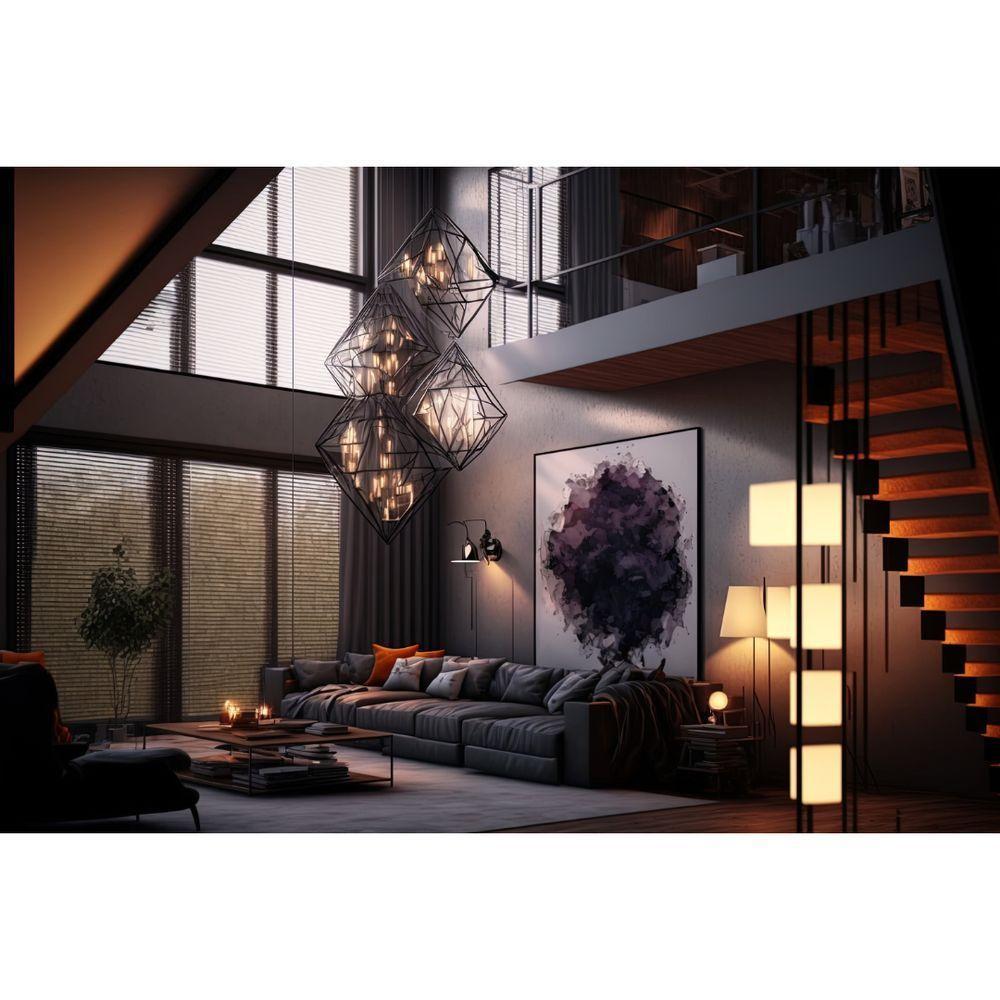 Lâmpada Led Filamento Retrô Black Pêra G95 5w Amarelo 2200k - 4