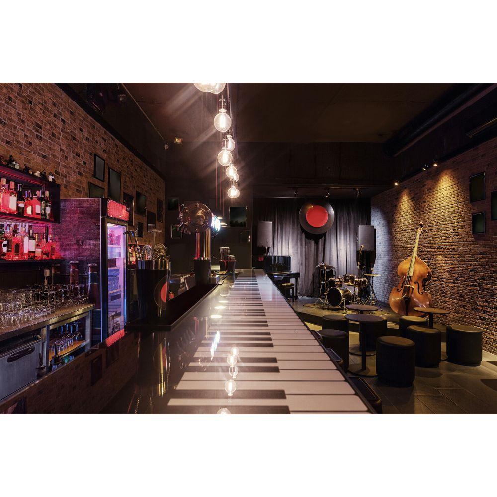 Lâmpada Led Filamento Retrô Black Pêra G95 5w Amarelo 2200k - 5