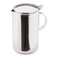 Bule Aço Inox Com Alça Tampa Grande 1,2 Litros Leite Café Fervedor Leiteira Chá água Jarra Serviço - 1