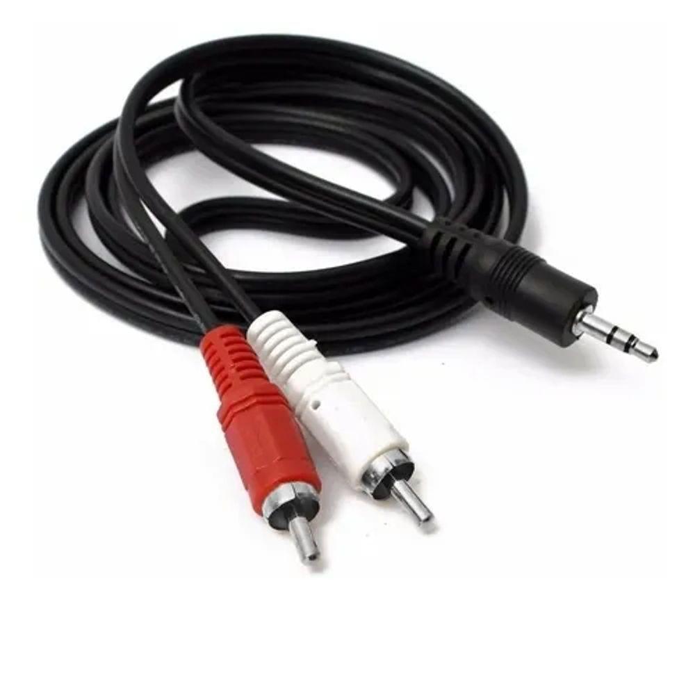 Cabo P2 Para 2 Rca Reforçado 1,5 Metros - 3