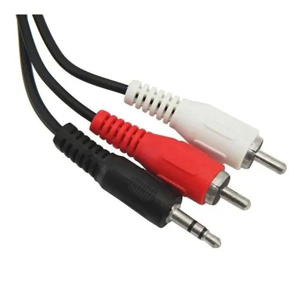 Cabo P2 Para 2 Rca Reforçado 1,5 Metros - 5