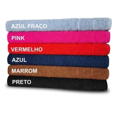 Kit 10 Tapetes Banheiro 550G/M² Extra Felpudo 45X70Cm Cinza