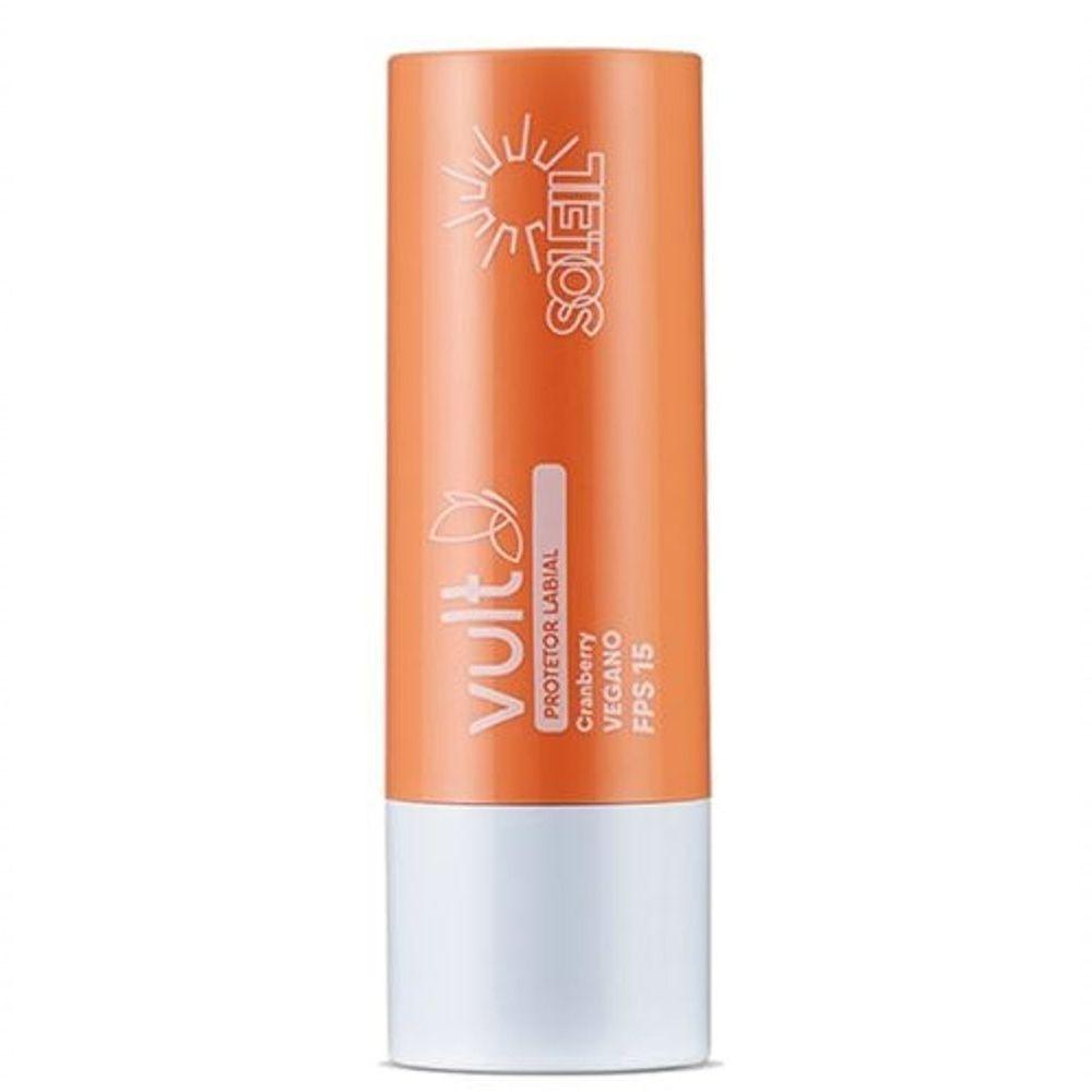 Protetor Labial Balm Vult Soleil Cranberry Vegano 3,6g - 1