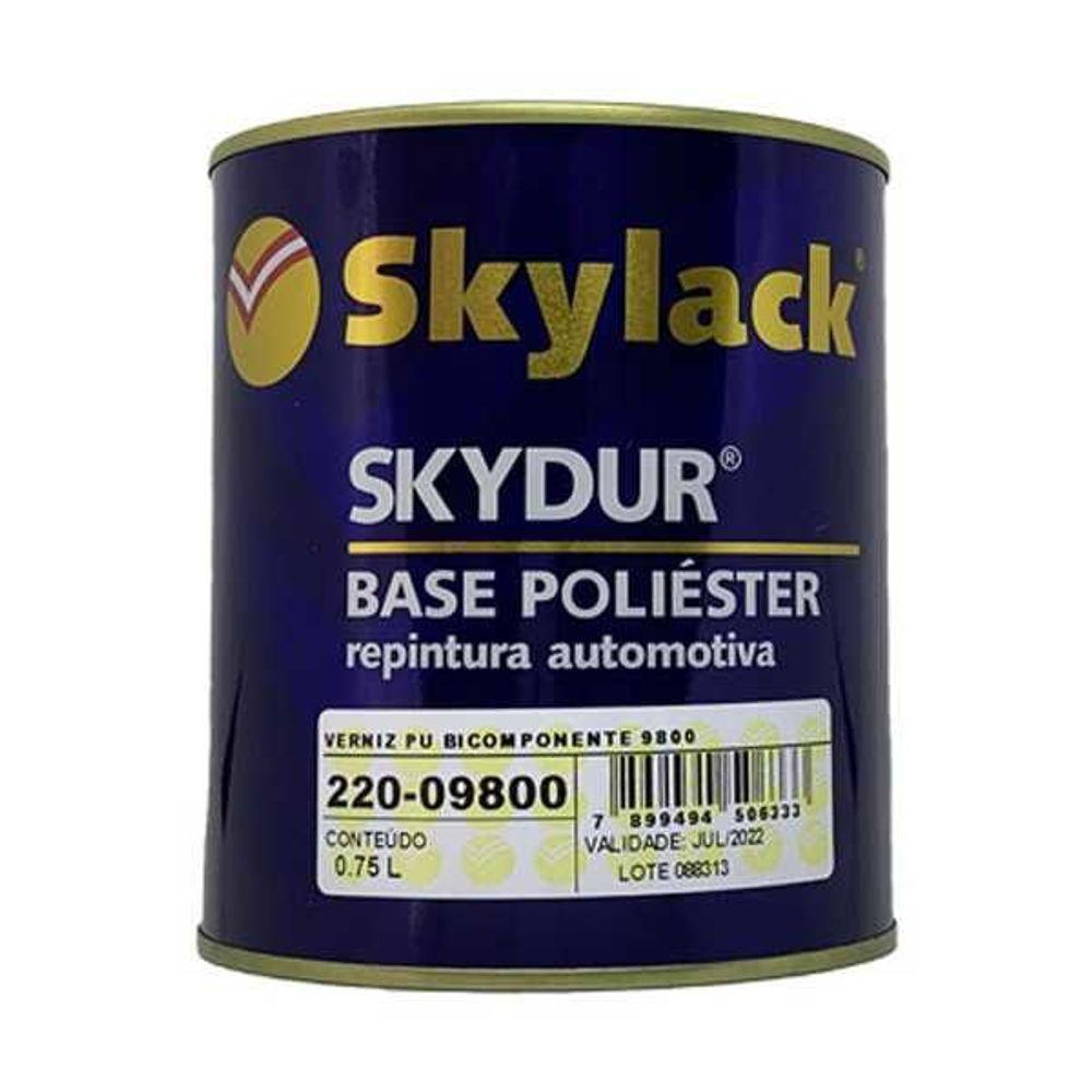Verniz Pu Bicomponente 9800 + Catalisador 098 - Skylack Sem Variação único - 1