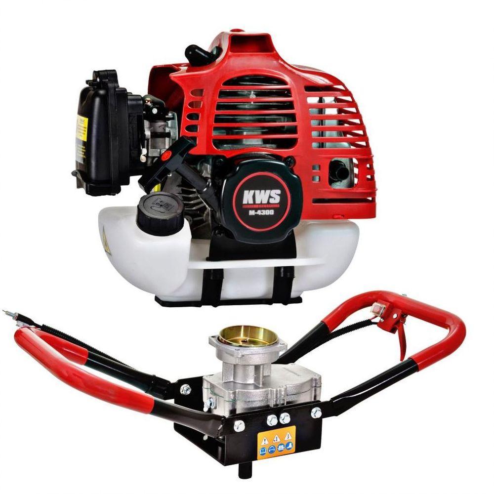 Perfurador De Solo Kawashima Ed43 Com Broca Forte De 80X15Cm - 5