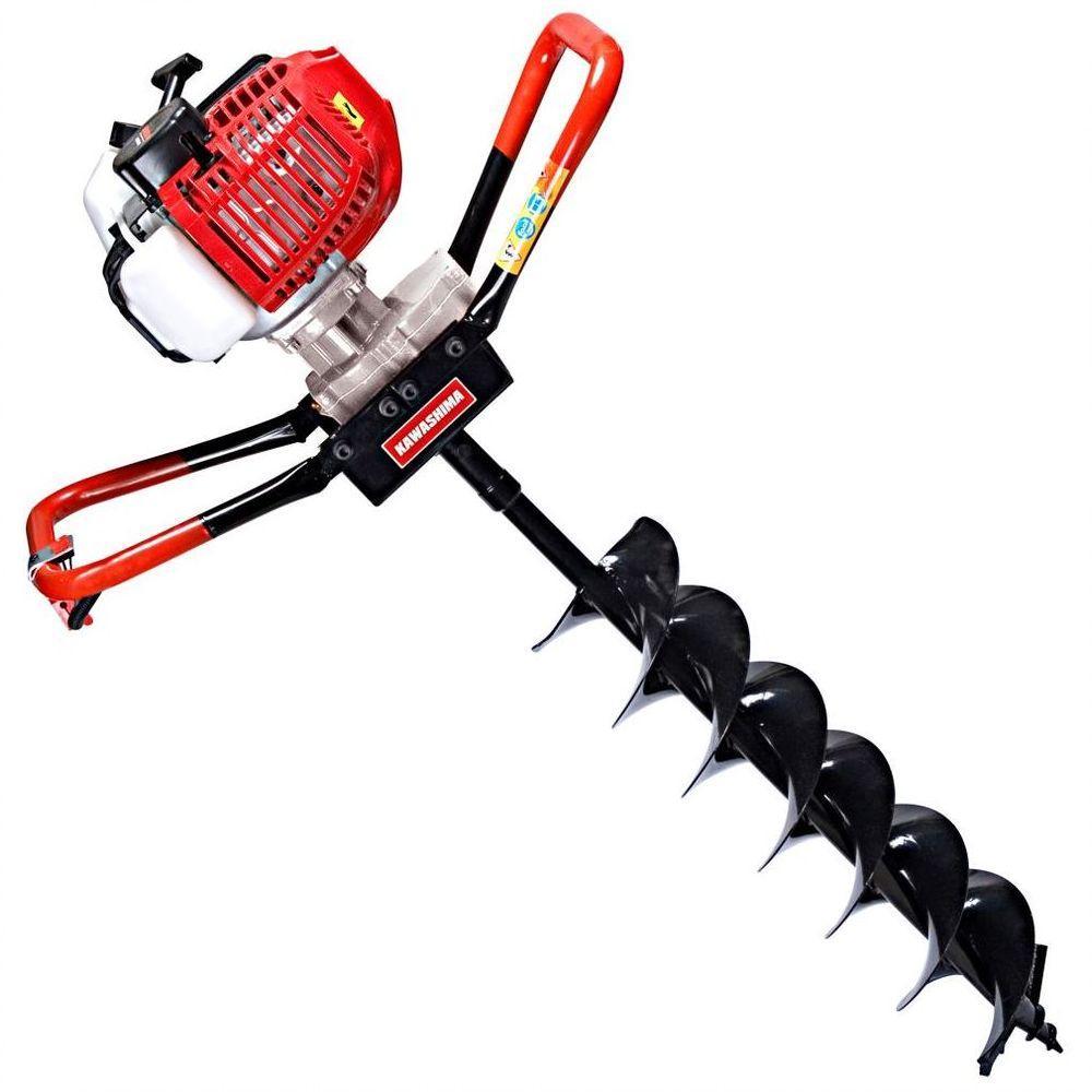 Perfurador De Solo Kawashima Ed43 Com Broca Forte De 80X15Cm - 9