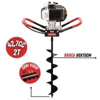 Perfurador De Solo Kawashima Ed43Ebs Broca Resistente 80X15Cm - 2