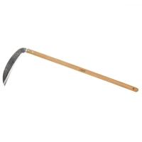 Foicinha para Arroz em Aço com Cabo de Madeira 60 Cm - 1