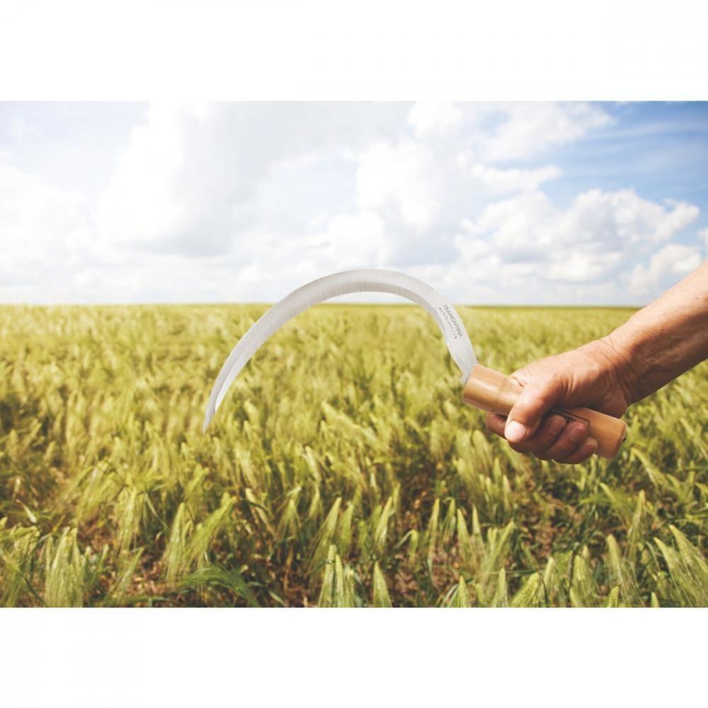 Foicinha com Dentes Tramontina em Aço com Cabo de Madeira - 2