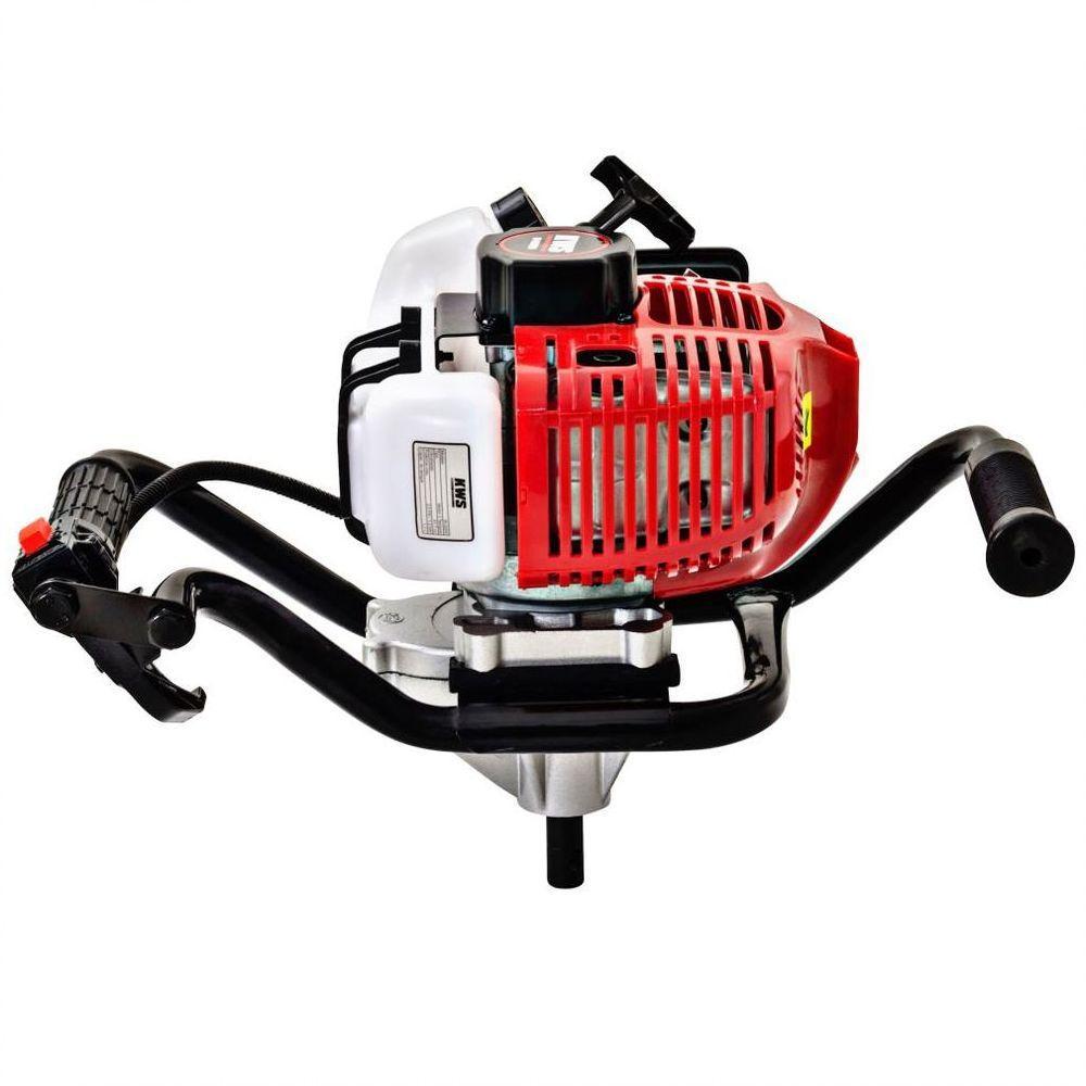 Perfurador De Solo Kawashima Ed252Bd + Broca Resistente De 80X20Cm - 7