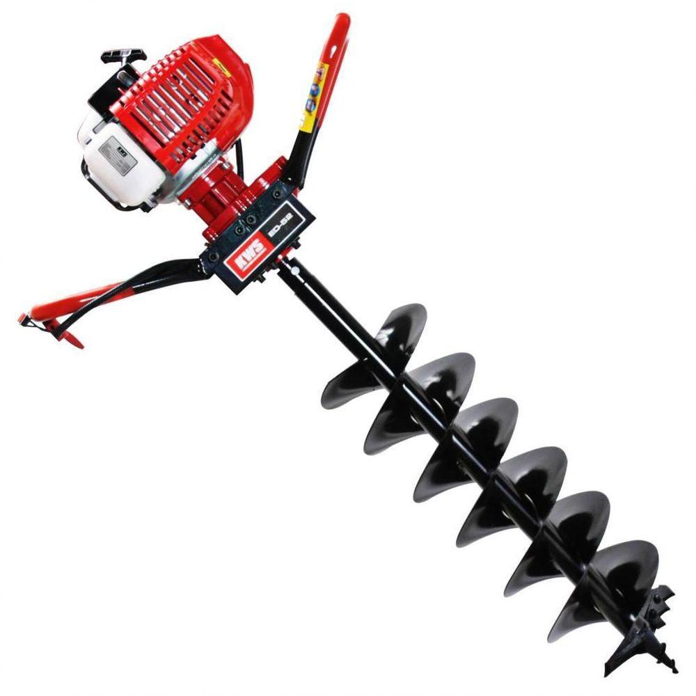 Perfurador De Solo Á Gasolina Kawashima Ed52 Com Broca 200Mm - 3