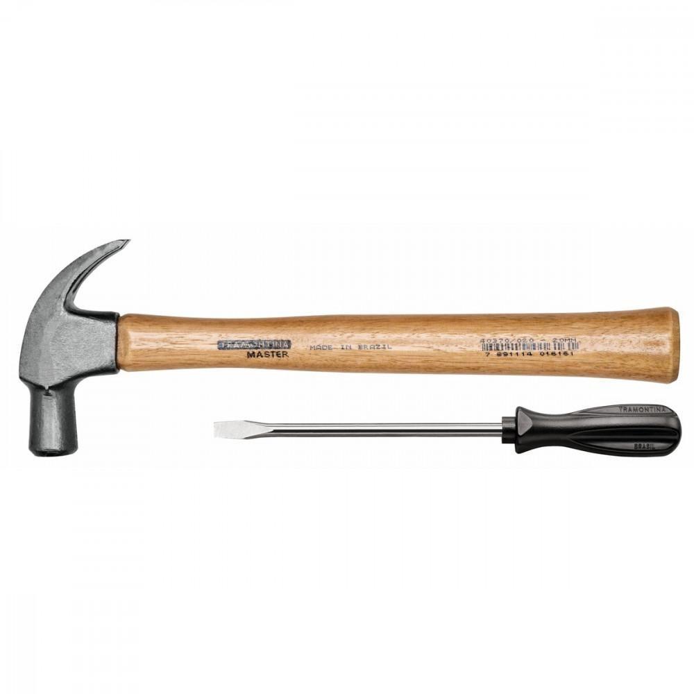 Kit Martelo 25Mm E Chave Fenda 1/8X3´´ - 1