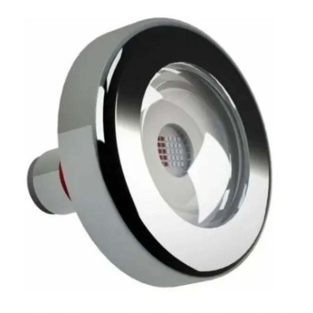 Luminária Led Refletor Para Iluminação Piscina Power Led 6W Inox Rgb - Tholz - 1